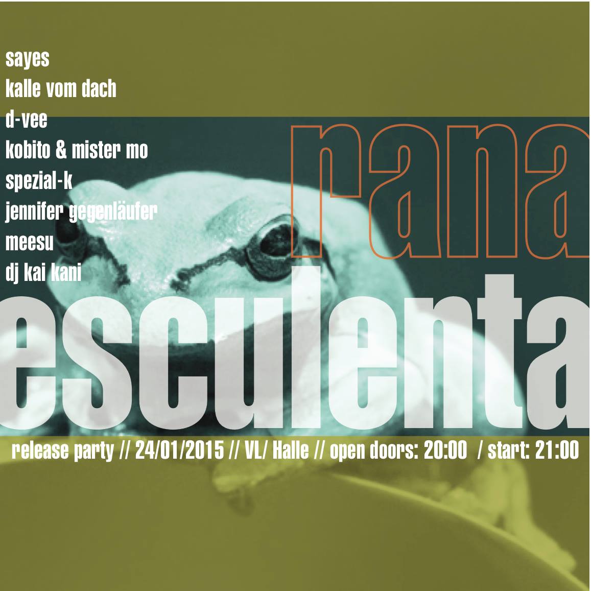 Rana Esculenta Release-Party