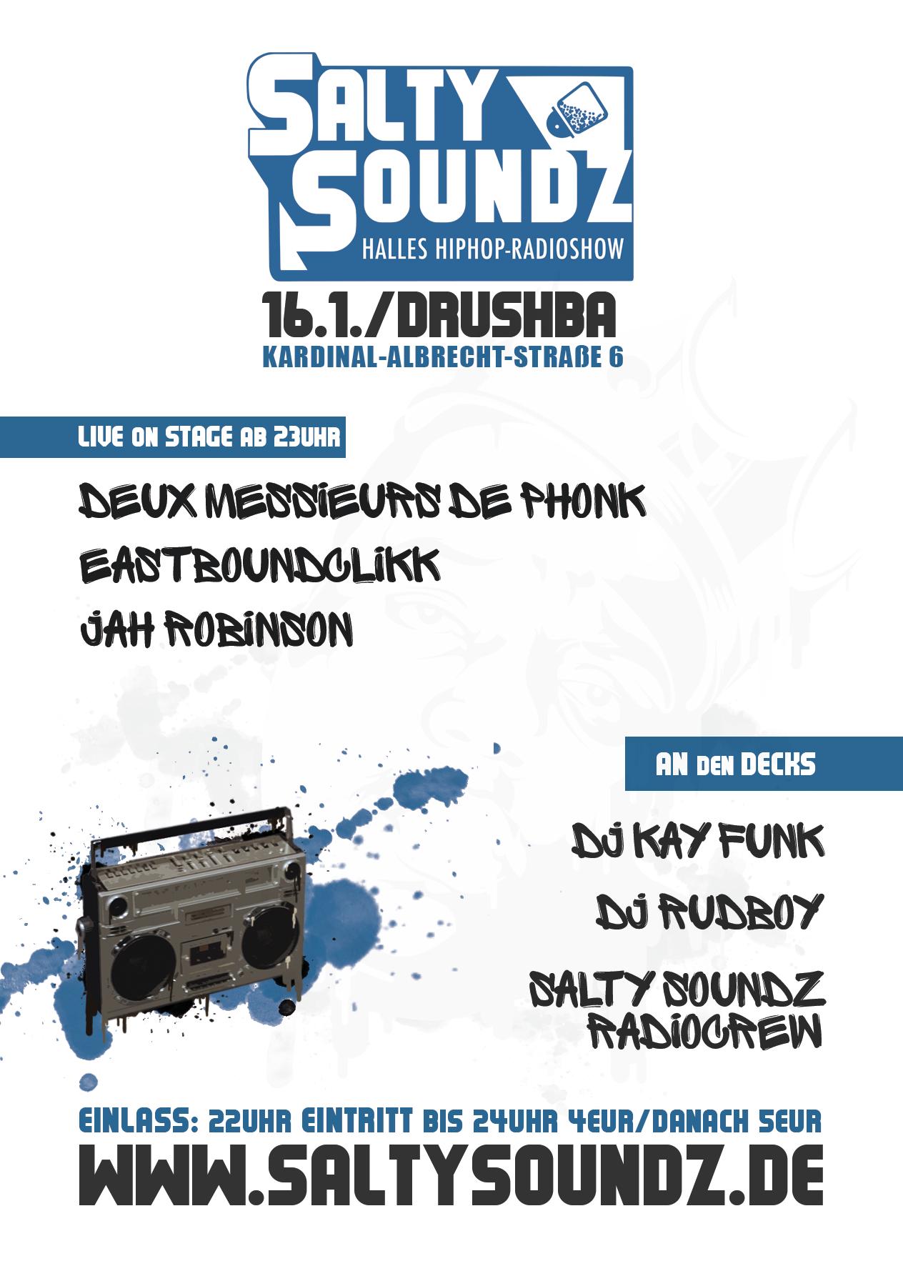 Salty Soundz Party 3 Flyer